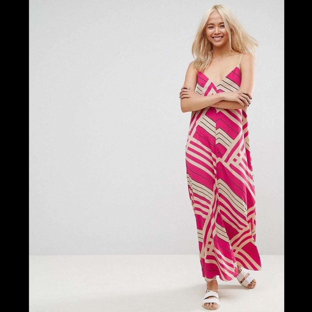 ASOS Maxi dress - abstract - Spaghetti strap